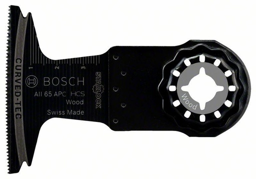 [BO2608669254] HOJA SIERRA INMERSIÓN MADERA HSC ALL 65 APC ACCESORIO MULTIHERRAMIENTA BOSCH GOP