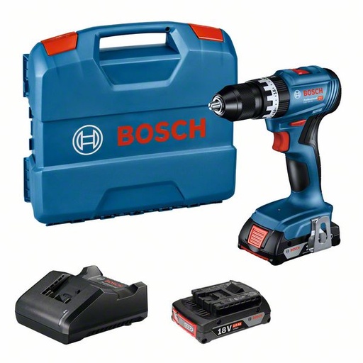 [BOGSB18V452D] TALADRO BOSCH GSB 18V-45 (2 Baterías 2,0 Ah)