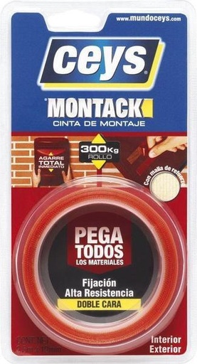 [CE507302] BLISTER CINTA MONTACK XPRESS CEYS
