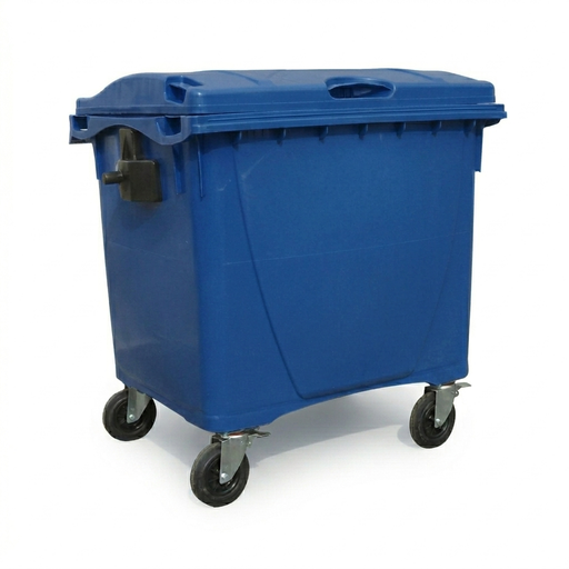 [TE24200100B] CONTENEDOR TAPA PLANA 1000 l AZUL