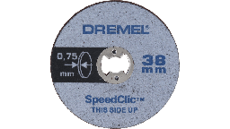 [DR2615S409JB] DREMEL EZ SPEEDCLIC: DISCOS DE CORTE FINOS (SC409) x5