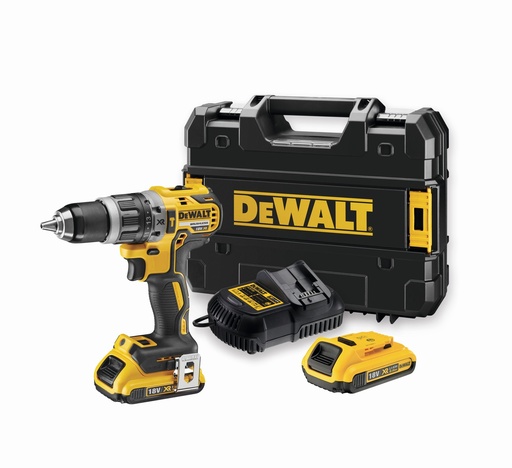 [DWDCD796D2] TALADRO PERCUTOR XR 18V DCD-796 70Nm (2 Bat. 2,0Ah) 