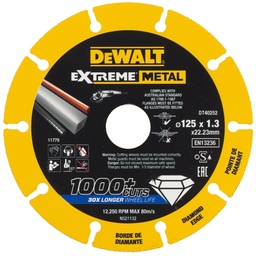 [DWDT40252] DISCO CORTE DIAMANTADO EXTREM METAL 125