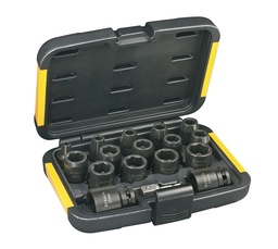 [DWDT7506] JUEGO DE 17 VASOS IMPACTO DEWALT 1/2"