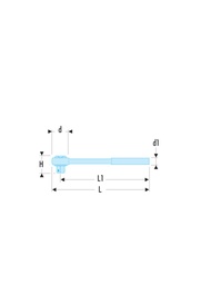 [FCJ360] TRINQUETE FACOM MANGO ROTATIVO 3/8"