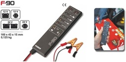 [FE90] COMPROBADOR DE BATERIAS 24v. F-90