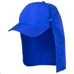 [GORRA] GORRA AZUL CON CUBRE CUELLOS