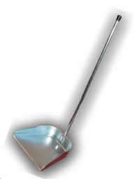 [HB04720] RECOGEDOR METALICO CON PALO ALTO