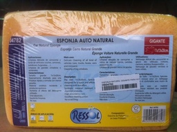 [HB04782] ESPONJA NATURAL GIGANTE PARA AUTO