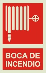 [JA4064505] CARTEL FOTO LUMINOSO "BOCA DE INCENDIO"