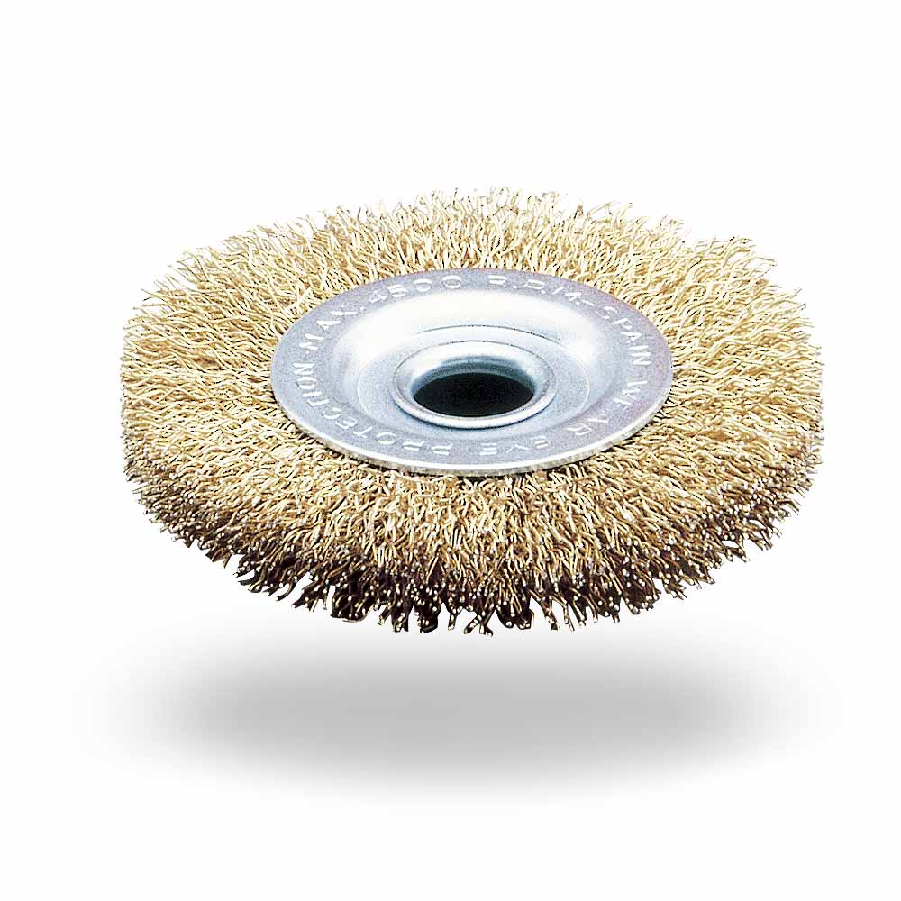 Disco Spazzola Nylon Bosch 100mm - Per Pulizia E Sabbiatura