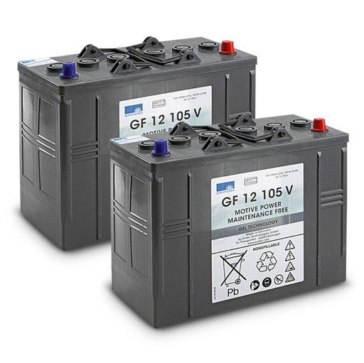 [NS-KA95308050] KIT DE BATERÍAS 24 V 105 Ah PARA BD 50/50 C Bp