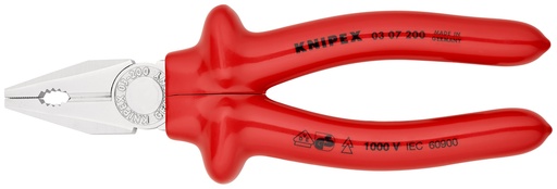 [KN0307200] ALICATE UNIVERSAL AISLADO KNIPEX 03 07 200