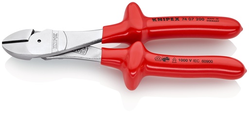 [KN7407200] ALICATE CORTE DIAGONAL AISLADO KNIPEX 74 07