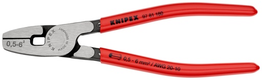 [KN9781180] ALICATES CRIMPAR PUNTAS HUECAS KNIPEX 97 81 180