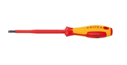 [KN982025] DESTORNILLADOR AISLADO PLANO KNIPEX 98 20 2,5X75