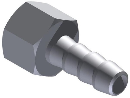 [KRA111/4-8] RACOR HEMBRA 1/4 7