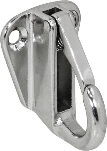 [LA00679101] COLGADOR INOX 316 GANCHO Y SEGURO 36x32mm. (Apertura 12mm.)