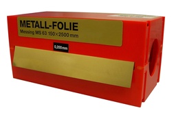 [MF462010] ROLLO FLEJE CAL 2,5mX150mm LATÓN DE 0,01