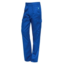 [MO1141573638] PANTALÓN MULTIBOLSILLOS CONFORT FIT AZUL 36-38