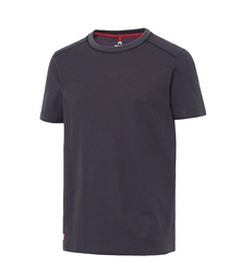 [MO4847474L] CAMISETA BICOLOR REGULAR FIT 04847 GRIS L