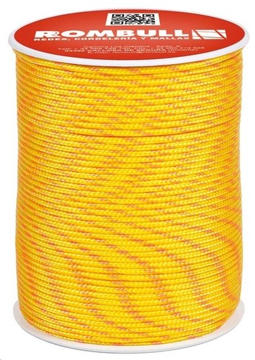 [R427407006755] CARRETE CORDÓN FANTASÍA PES 4mm/60MTL AMARILLO