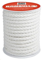 [R461410002244] CUERDA ALGODÓN TRENZADA CON ALMA BLANCA 06 mm x 25 m