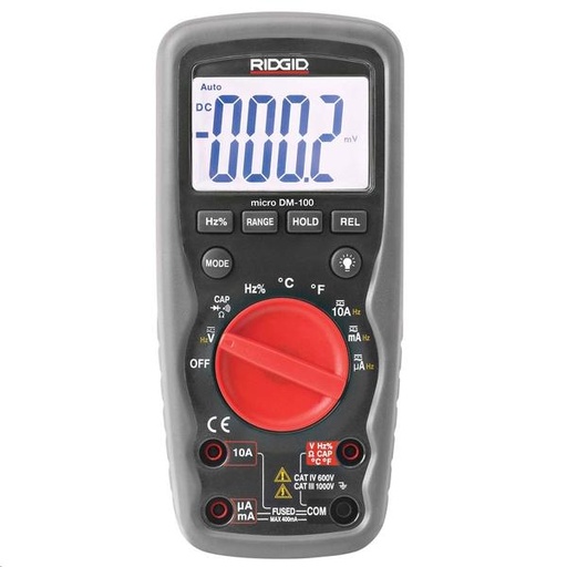[RI37423] MULTÍMETRO DIGITAL MICRqwO DM-100