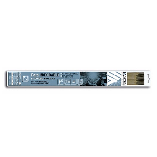 [SO05974] BLISTER 10 ELECTRODOS INOX 2,5MM SOLTER 05974