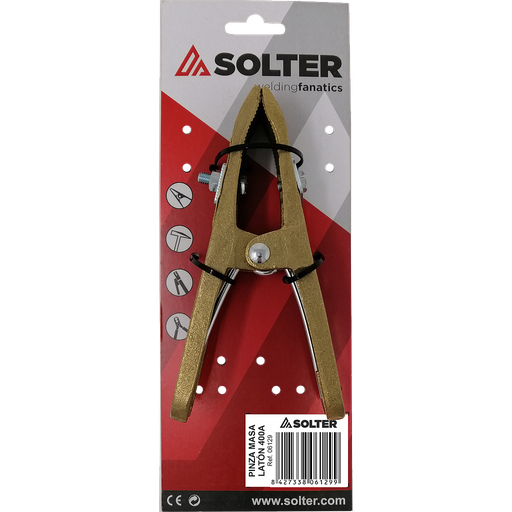 [SO06129] PINZA MASA LATÓN SOLTER 400AH