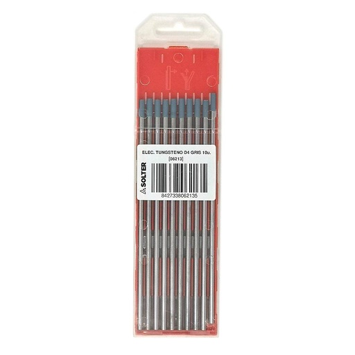 [SO06213] BLISTER ELECTRODOS TUNGSTENO GRIS(10u) 4
