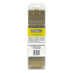 [SO06214] BLISTER 10 ELECTRODOS  TUNGSTENO ORO SOLTER 0621 1