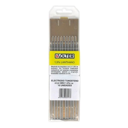 [SO06217] BLISTER 10 ELECTRODOS  TUNGSTENO ORO SOLTER 0621 2,4