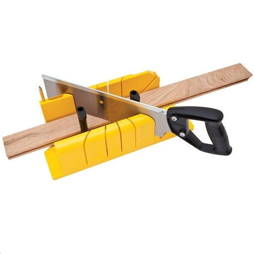 [ST20600] CAJA INGLETADORA PLÁSTICO + SERRUCHO