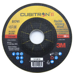 [3M7100140056] CUBITRON II DISCO DE DESBASTE FLEXIBLE 115 mm P36