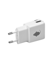 [GM16] CARGADOR USB DUAL USB-A USB-C BLANCO