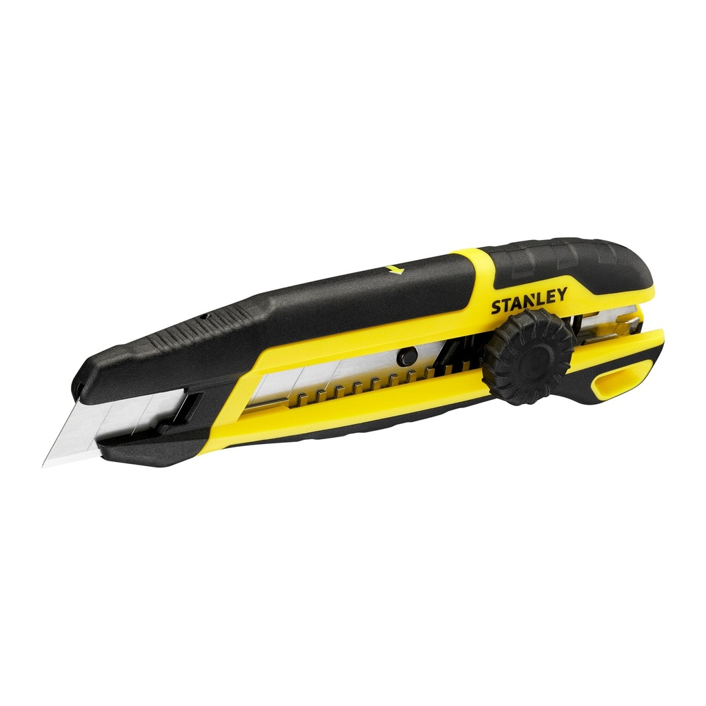 Stanley Herramientas - Cuchillo con hoja rompible, anchura 18 mm 0-10-421