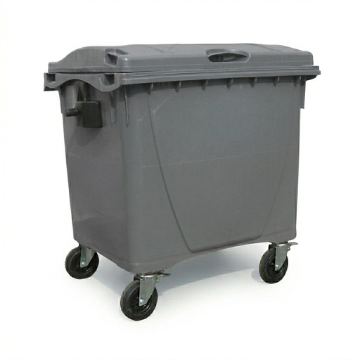 [TE242MSG15] CONTENEDOR TAPA PLANA 1000 l GRIS ANTRACITA
