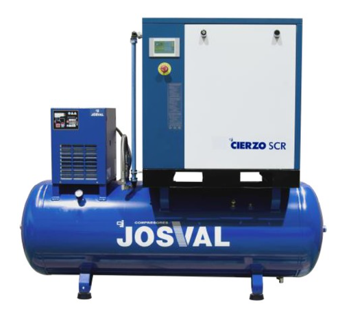 [NS-JOSCR15500YAEDS] COMPRESOR DE TORNILLO CIERZO SCR 15-500 CON DEPOSITO Y SECADOR