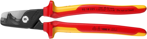 [KN9518225] CORTACABLES CON CORTE ESCALONADO KNIPEX 95 18 225