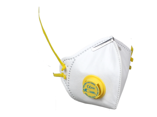 [IR302905100010] MASCARILLA PLEGADA CON VÁLVULA FFP3