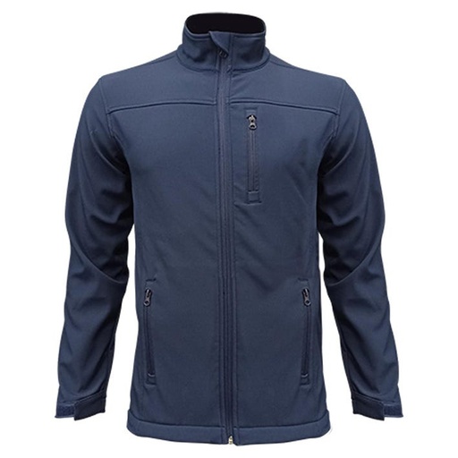 [TBSKYM] SOFTSHELL BÁSICO CON CREMALLERA SKY AZUL M