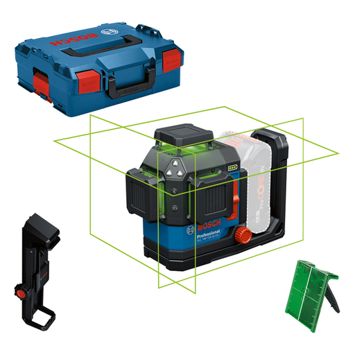 [BOGLL18V120-33CG] NIVEL LASER LÍNEAS VERDES GLL 18V 120-33 CG + TRIPODE BT250