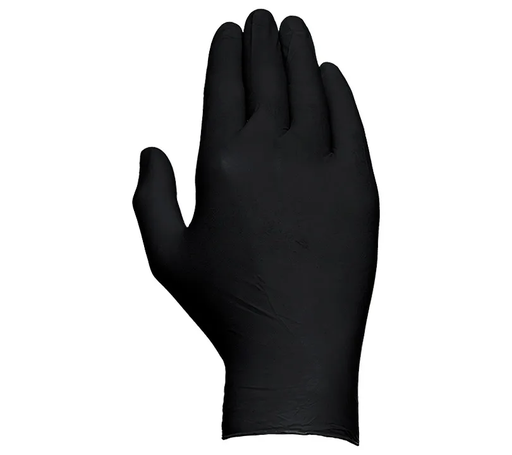 [JU570NRL] CAJA GUANTES NITRILO NEGRO SIN POLVO JUBA (100 UDS.) L