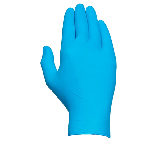[JU570AS] CAJA GUANTES NITRILO AZUL SIN POLVO JUBA (100 UDS.) S