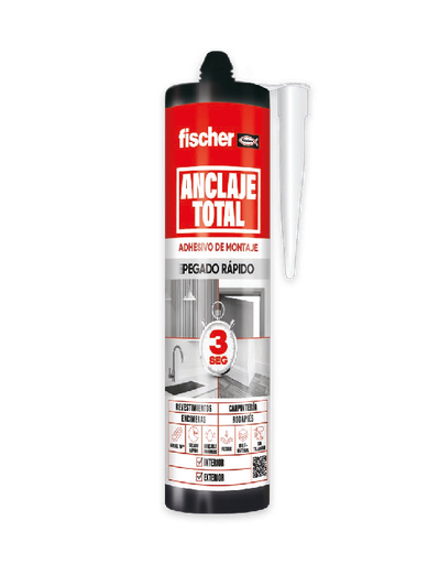 [FI576423] ANCLAJE TOTAL ADHESIVO DE MONTAJE PEGADO RAPIDO BLANCO