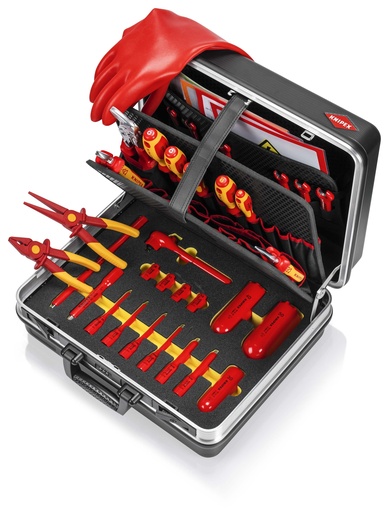[NS-KN002105EV] MALETA DE HERRAMIENTAS "BASIC" MOVILIDAD ELÉCTRICA KNIPEX 00 21 05 EV