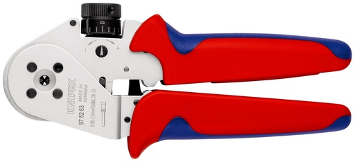 [NS-KN975263] CRIMPADORA DE 4 MANDRILES PARA TERMINALES GIRADOS KNIPEX 97 52 63