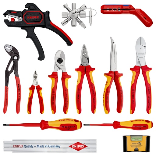 [NS-KN002090V02] JUEGO DE EXTENSIÓN ELECTRO 2 KNIPEX 00 20 90 V02
