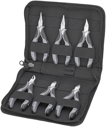 [NS-KN002017] ESTUCHE CON ALICATES DE ELECTRÓNICA KNIPEX 00 20 17